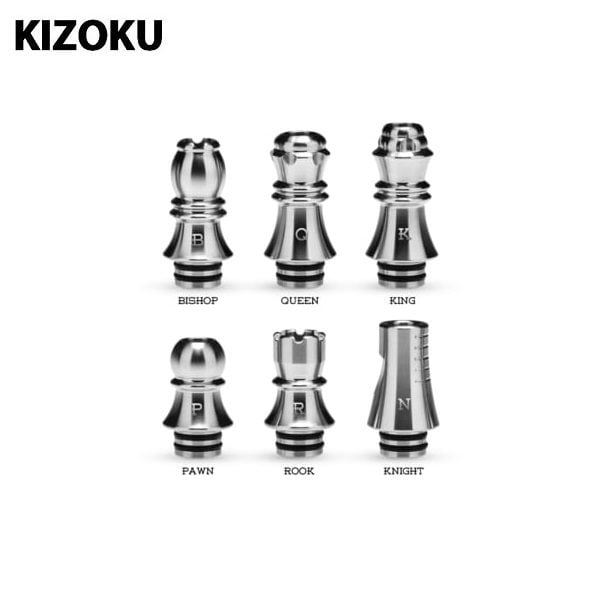 Drip Tip 510 Kizoku Chess SS Schachfiguren