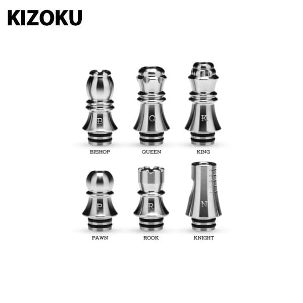 Drip Tip 510 Kizoku Chess SS 02_2 Drip Tip 510 Kizoku Chess SS Schachfiguren