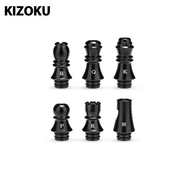 Kizoku Chess 510 Drip Tip Black Titel