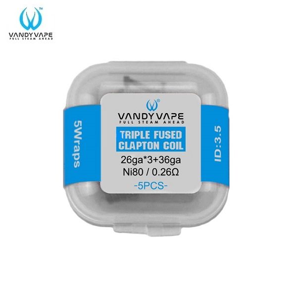 Vandy Vape Mato Triple Fused Clapton Coil 5 Stück