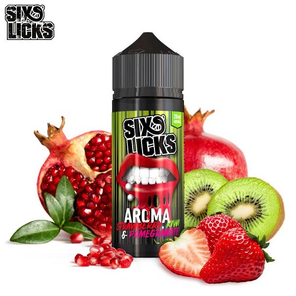 Six Licks Strawberry Kiwi Pomegranate Aroma