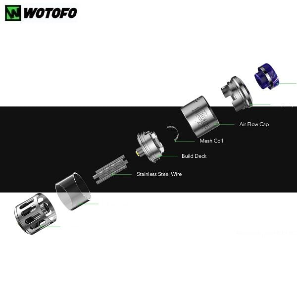 Wotofo Profile RDTA Spezifikation
