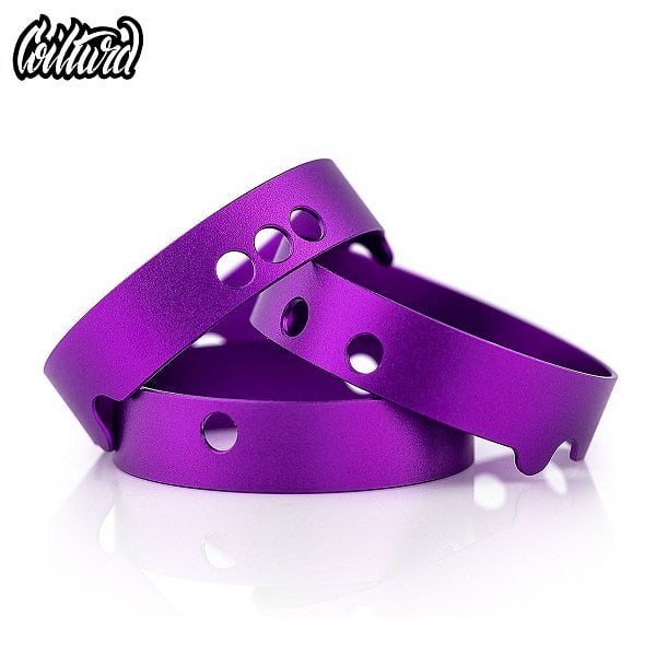 Coilturd An RDA For Vaping AFC Rings Purple