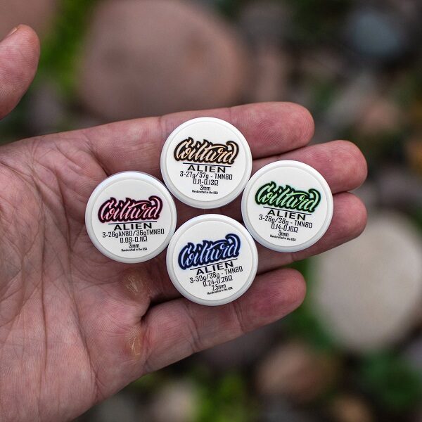 Coilturd Tri Core Alien Coils Lieferumfang