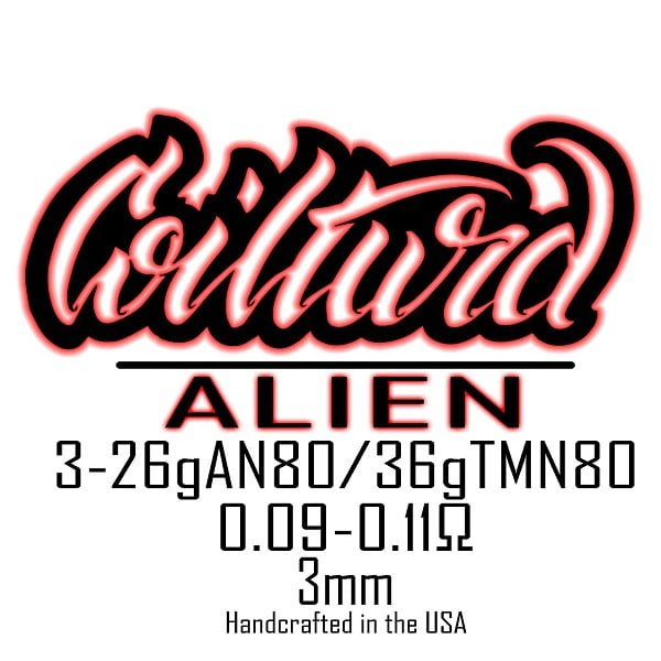Coilturd Tri Core Alien Coils 26ga