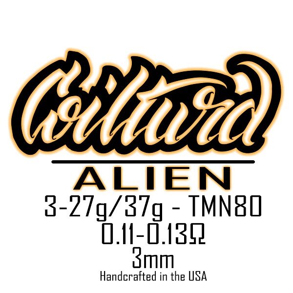 Coilturd Tri Core Alien Coils 27ga