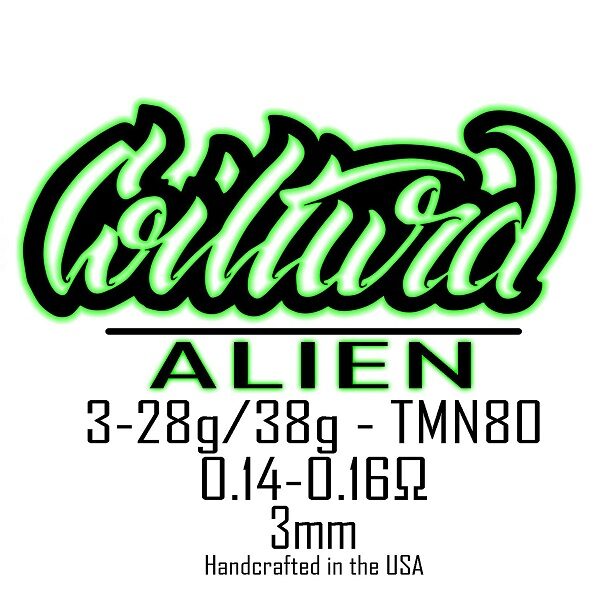 Coilturd Tri Core Alien Coils 28ga