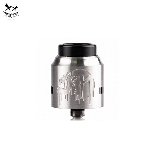 Suicide Mods Nightmare 25 RDA Brushed Stainless Steel