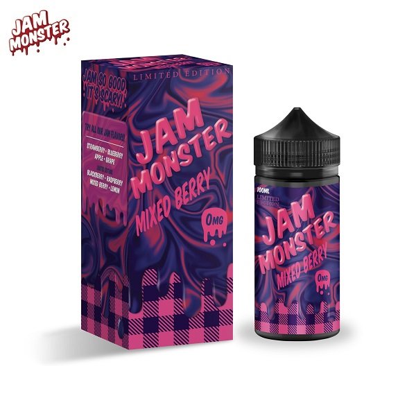 Jam Monster Mixed Berry E-Liquid