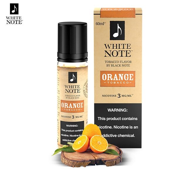White Note Orange Tobacco E-Liquid