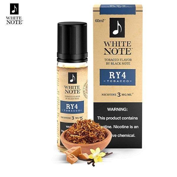 White Note RY4 Tobacco E-Liquid