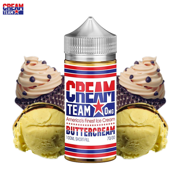 Cream Team Buttercream E-Liquid