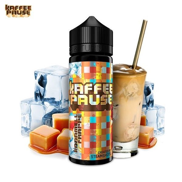 Kaffeepause Karamell Frappe Ice Longfill E-Liquid
