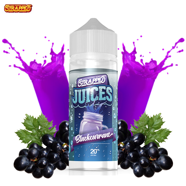 Strapped Juices Blackcurrant Longfill