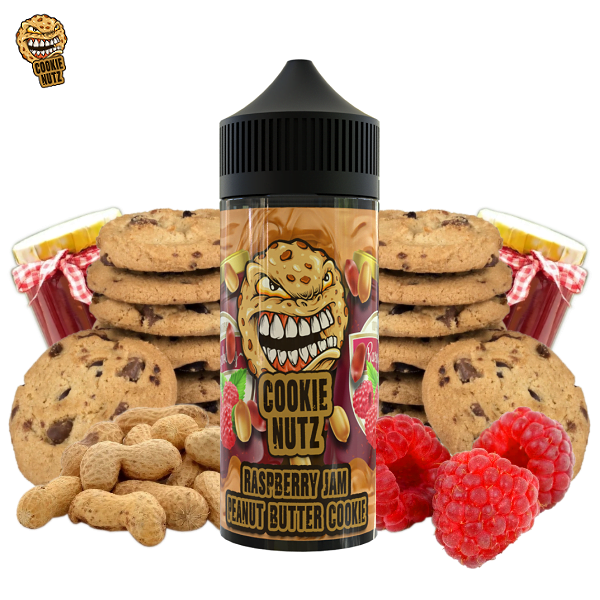 Cookie Nutz Rasperry Jam Peanut Butter Cookie E-Liquid