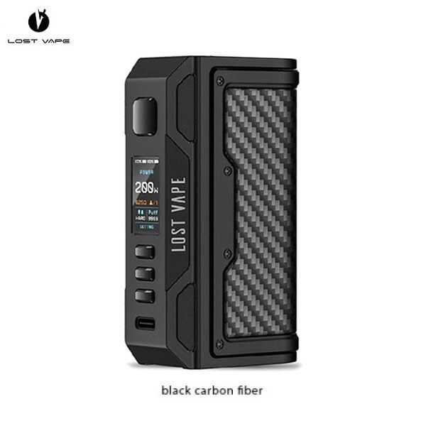 Lost Vape Thelma Quest Black Carbon Fiber