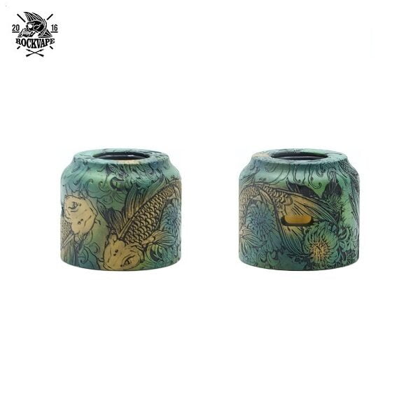 Rockvape Swordfish Rainbow Koi Stack 28mm RainbowK Koi Cap