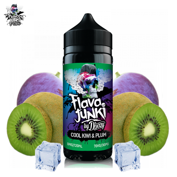 Flava Junki Cool Kiwi Plum E-Liquid