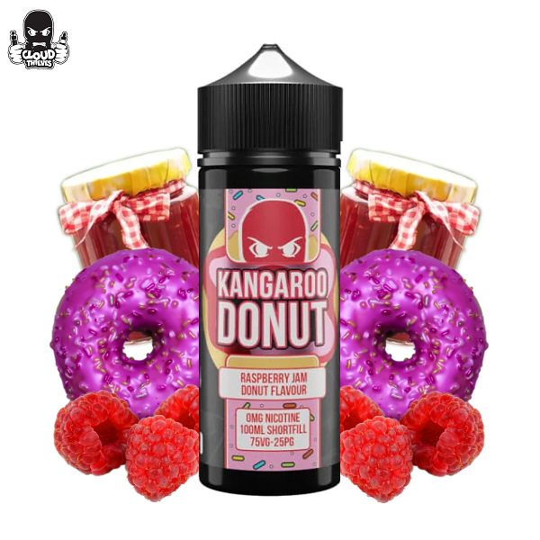 Kangaroo Donut Raspberry Jam Donut E-Liquid