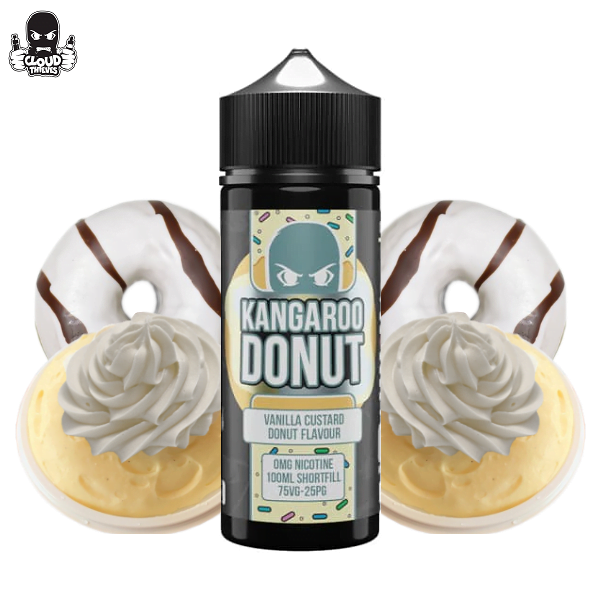 Kangaroo Donut Vanilla Custard Donut E-Liquid