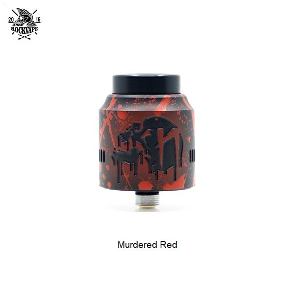 Suicide Mods Nightmare 25 RDA Rockvape Custom Murdered Red