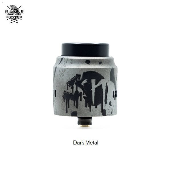 Suicide Mods Nightmare RDA Rockvape Custom Dark Metal