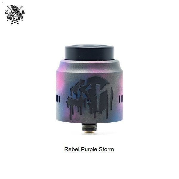 Suicide Mods Nightmare RDA Rockvape Custom Rebel Purple Storm