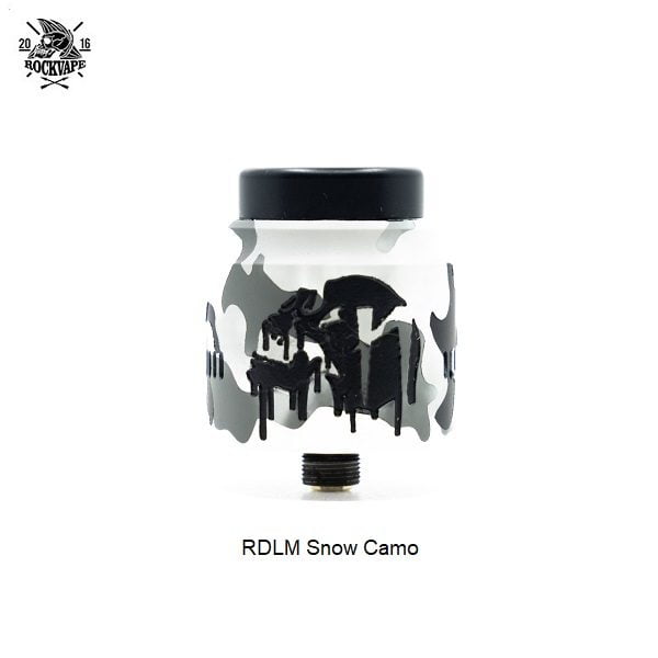 Suicide Mods Nightmare RDA Rockvape Custom RDLM Snow Camo