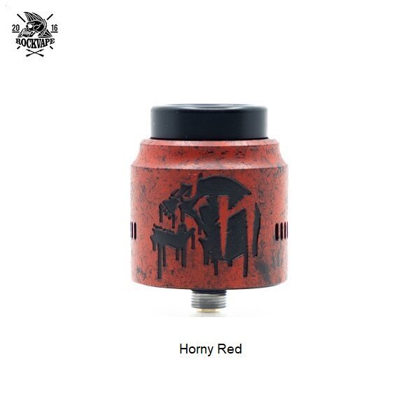 Suicide Mods Nightmare RDA Rockvape Custom Horny Red