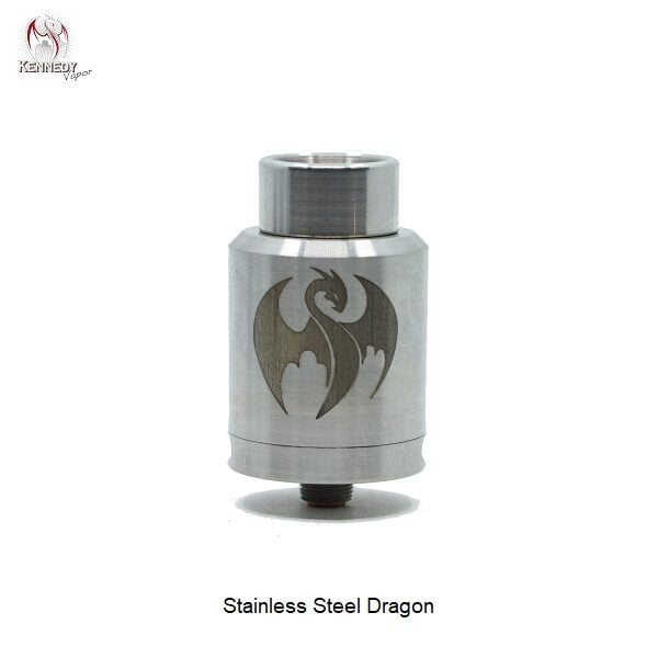 Kennedy 25 RDA Stainless Steel Dragon