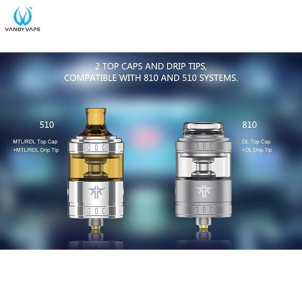 Vandy Vape Requiem RTA DL & MTL Setup