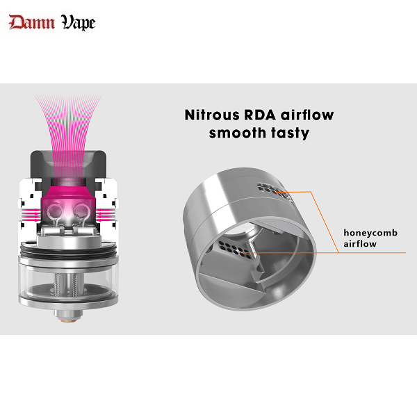 Damn Vape Nitrous RDTA Airflow