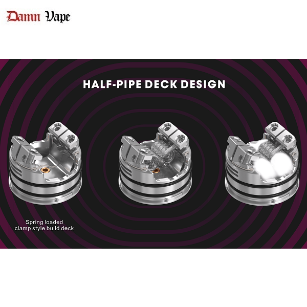 Damn Vape TMF V2 RDA Wickeldeck