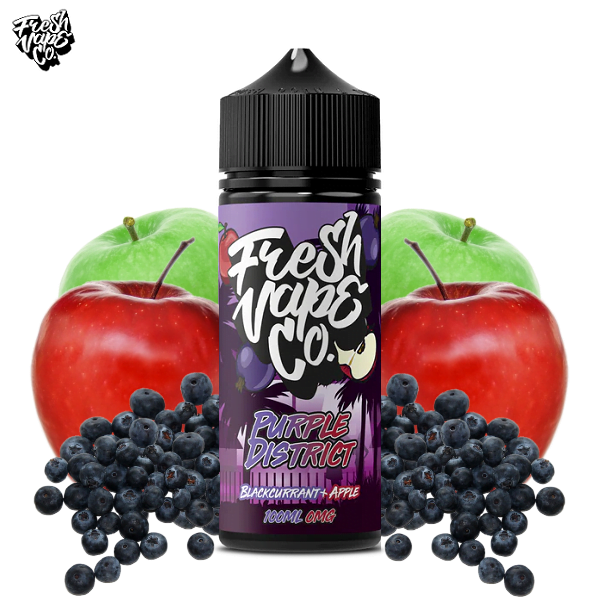 Fresh Vape Co Purple District E-Liquid