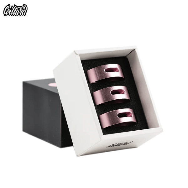 Coilturd An RDA 2 Airflow Rings Matte Pastel Pink