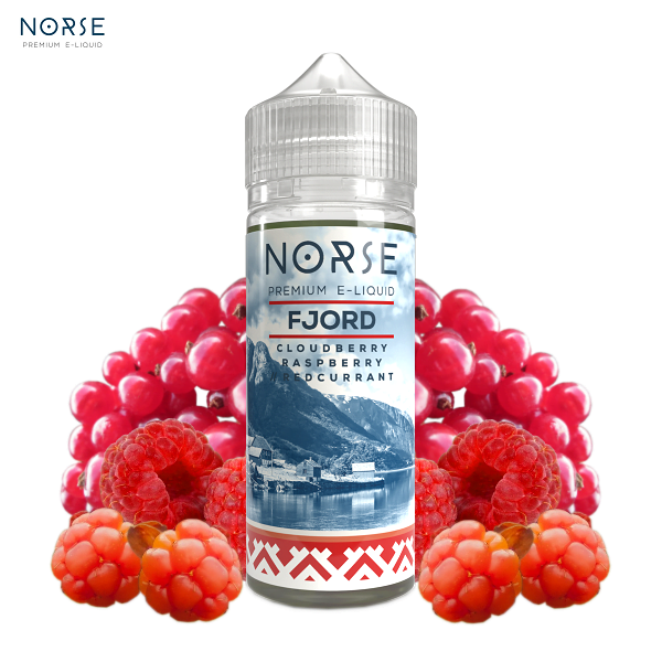 Norse Fjord Cloudberry Raspberry Redcurrant E-Liquid