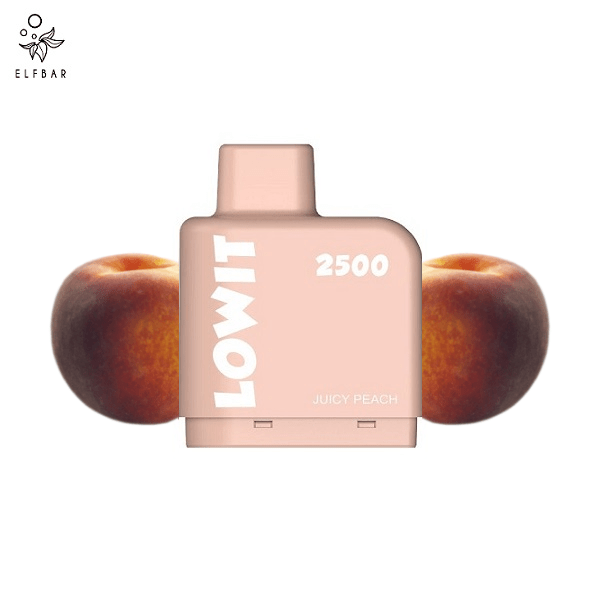 Elfbar Lowit Pod 2500 Juicy Peach Pod