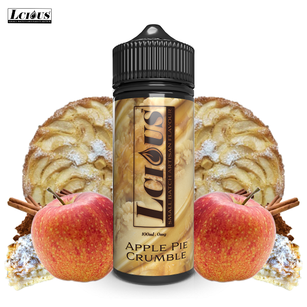 Lcious Apple Pie Crumble Butterscotch E-Liquid