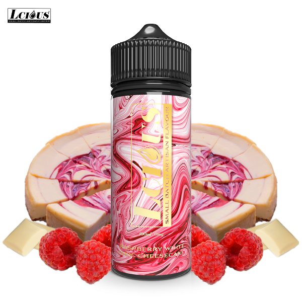 Lcious Raspberry White Choc Cheesecake E-Liquid