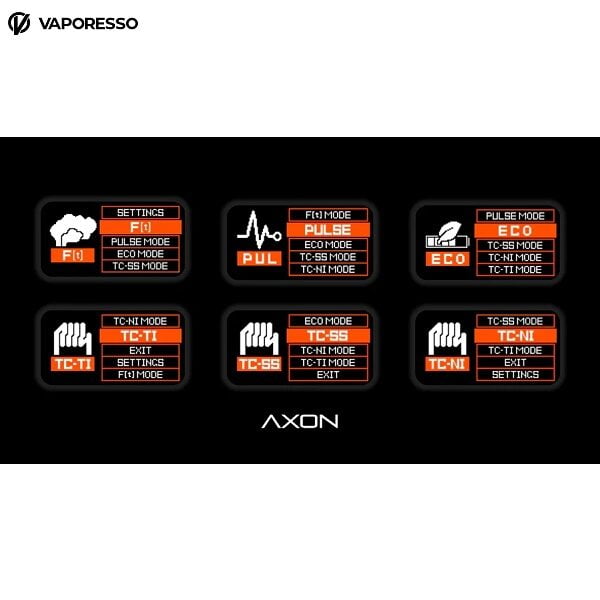 Vaporesso Armour S Akkutraeger Modi