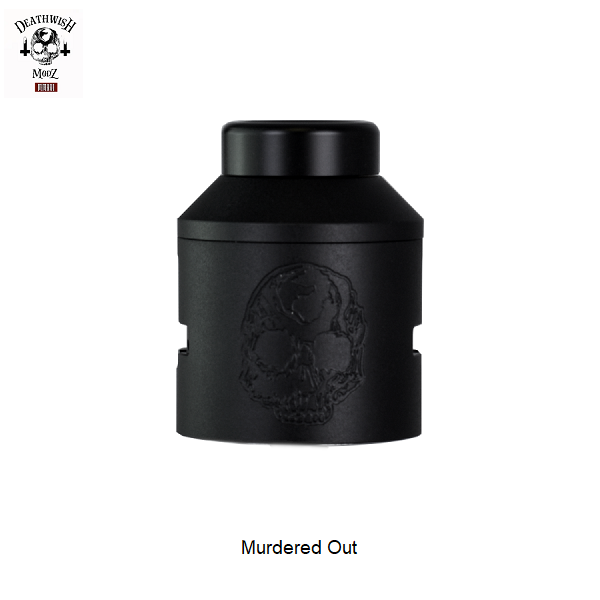 Deathwish Modz Regenisis RDA 30mm Cap Murdered Out