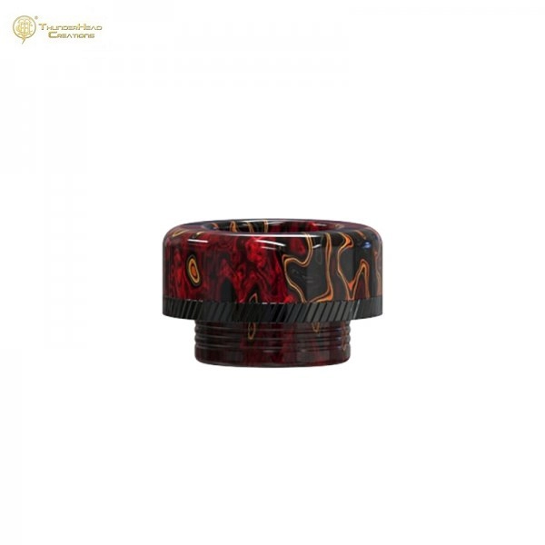 THC Blaze Solo Drip Tip 810 Red Black