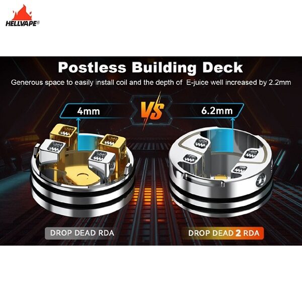 Hellvape Drop Dead 2 RDA Wickeldeck