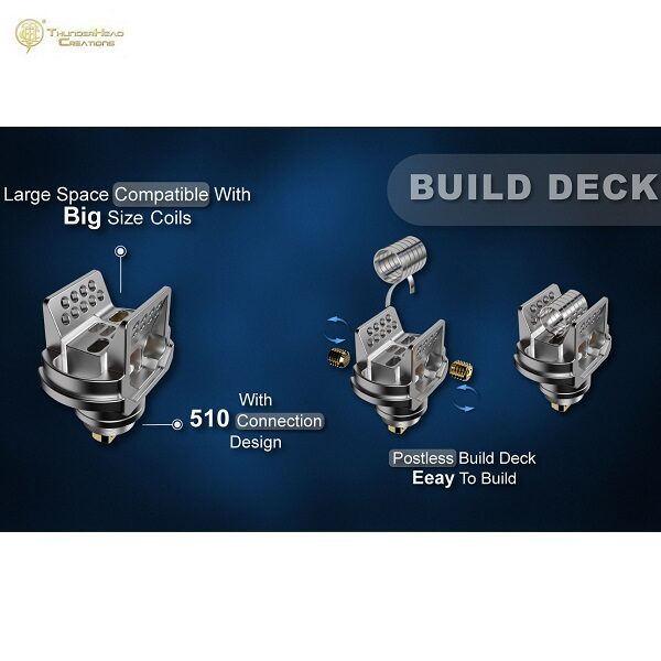 THC Blaze Bridge RBA Wickeldeck
