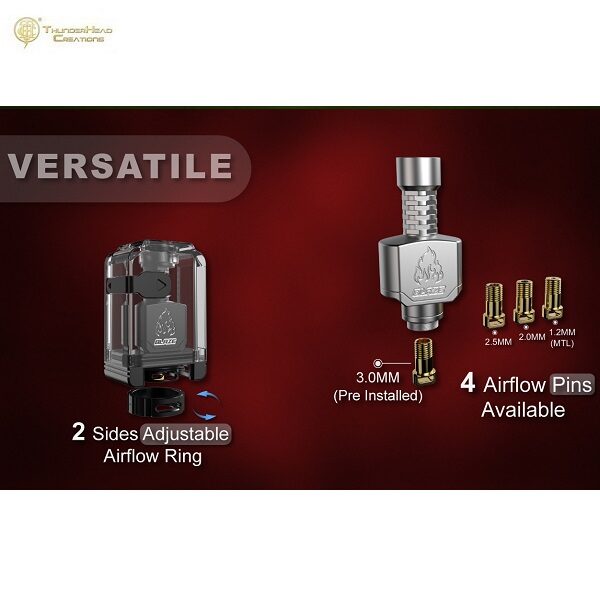 THC Blaze Bridge RBA Airflow