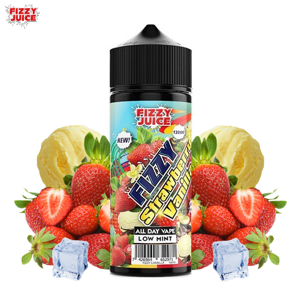 Fizzy Strawberry E-Vanilla Liquid