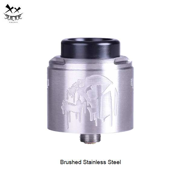 Suicide Mods Nightmare V2 RDA Brushed Stainless Steel