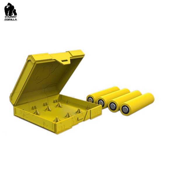 Chubby Gorilla 18650 Akku Case Yellow
