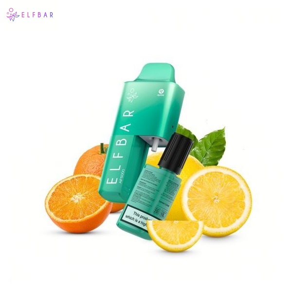 Elfbar AF5000 Lemon Lime Einweg E-Zigarette 00 Elfbar AF5000 Lemon Lime Disposable Vape