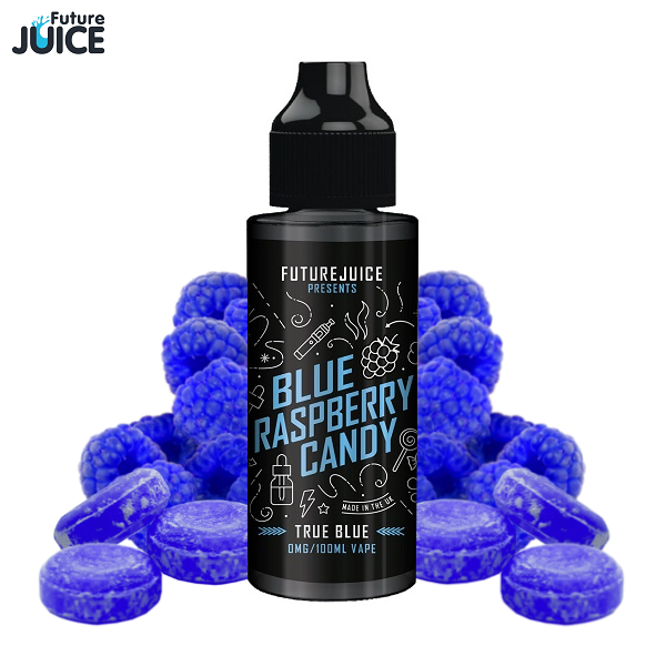 Future Juice Blue Raspberry Candy Liquid 01 Future Juice Blue Raspberry Candy E-Liquid